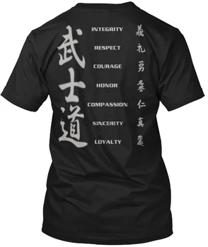 Vyrų Marškinėliai Samurajus T-Shirt - Bushido Kodas Moterys T-Shirt