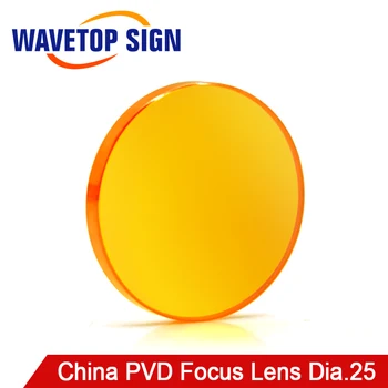 WaveTopSign Kinija PVD ZnSe Dia.25mm 28mm Židinio Objektyvas FL38.1 50.8 63.5 76.2 101.6 mm Co2 Lazerinis Graviravimas Mašina