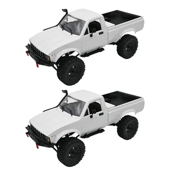 WPL C24 Atnaujinti C24-1 1:16 RC Automobilių 4WD Radijo Kontrolės Mini Automobilių RTR RINKINYS Rock Crawler Electric Buggy Juda Mašina
