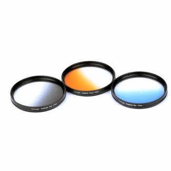 WTIANYA Mėlyna Oranžinė Pilka Matavimo Filtras Rinkinius Dėklas skirtas Canon Nikon Sony 