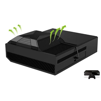 Xbox Vienas tarpinis aušintuvas Prietaiso Temperatūros Žemyn USB Aušintuvas Įrašą Apie Aušinimo Ventiliatorius(Juoda)