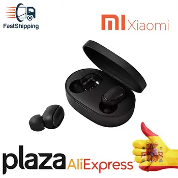 Xiaomi ausinės MI Redmi AirDots TWSEJ04LS Tiesa belaide in-ear headset-Black-in-ear