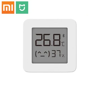 Xiaomi MI Mijia Bluetooth Termometras, 2 Belaidžiai Protingas Elektros Skaitmeninis Termometras su Drėgmėmačiu Patalpų Jutiklis Dirbti su Mijia APP