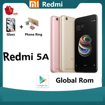 Xiaomi Redmi 5A / 6A/ 6 googleplay mobilephone Snapdragon 425 13.0 MP galinė kamera, išmanusis telefonas naudotas