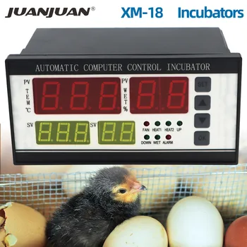 XM-18 Skaitmeninės Inkubatorius Automatinė Kiaušinių Tekinimo Variklio Visiškai automatinės ir daugiafunkcį kiaušinių inkubatorius kontrolės sistema, 48%nuolaida