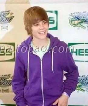 XS-4XL ! 2019 Nauji vyriški drabužiai, rūbai Žvaigždė Justin Bieber koncertas violetinė Hoodies plius dydis dainininkas kostiumai