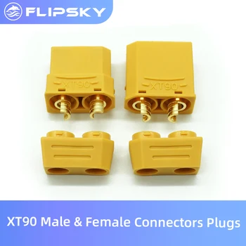 XT90 Male & Female Jungtys, Kištukai 5 Poros Elektroninis Greičio Reguliatorius Komponentų Jungtis Flipsky