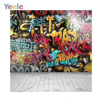 Yeele Grunge Grafiti Plytų Sienos, Grindys, Photocall Fotografijos Fonas Užsakymą, Portretinės Fotografijos Backdrops Fotostudija