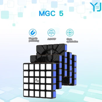 YJ kubeliai MGC 5X5X5 Magnetinio kubo Yongjun MGC 5x5x5 Įspūdį Greitis kubo Profissional konkurencijos kubo žaislai, Edukaciniai žaislai