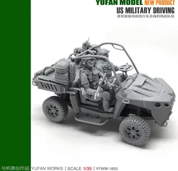 Yufan Modelis 1/35 Dervos priemonė Mums Vietovės Transporto priemonės Modelio Rinkinys YFWW35-1819