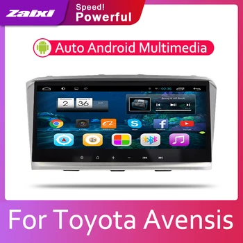 ZaiXi Android 2 Din Automobilio radijo Multimedia Vaizdo Grotuvas auto Stereo GPS ŽEMĖLAPIS Toyota Avensis 2003-2008 M. 