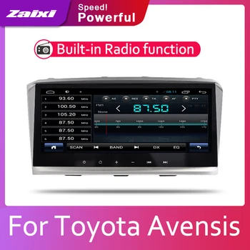 ZaiXi Android 2 Din Automobilio radijo Multimedia Vaizdo Grotuvas auto Stereo GPS ŽEMĖLAPIS Toyota Avensis 2003-2008 M. 