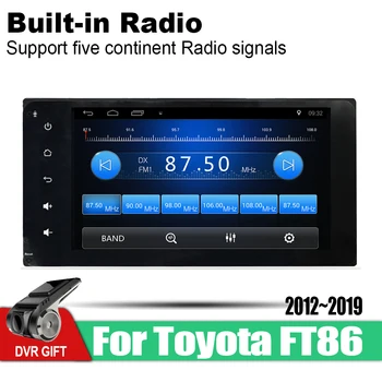 ZaiXi automobilių gps multimedijos grotuvo Toyota 86 FT86 GT86 2012 m. iki 2019 m., automobilio 