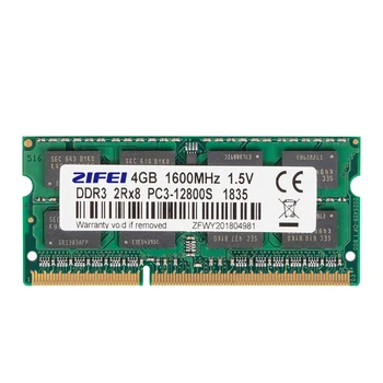 ZiFei ram DDR3 2GB, 4GB 8GB 1066MHz 1333MHz 1 600mhz 204Pin SO-DIMM modulio Nešiojamojo kompiuterio atmintinė, Nešiojamąjį kompiuterį