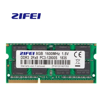 ZiFei ram DDR3 2GB, 4GB 8GB 1066MHz 1333MHz 1 600mhz 204Pin SO-DIMM modulio Nešiojamojo kompiuterio atmintinė, Nešiojamąjį kompiuterį