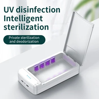 ZK20 Sterilizer UV Išmaniųjų Telefonų Kaukė USB Mokestis UV Dezinfekavimo Šviesos Kvepalų Lempos Aromato Galią Bankas