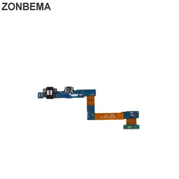 ZONBEMA 10vnt Originalus USB Doko Jungtis Įkrovikliui Įkrovimo lizdas Flex Kabelis Juostele Skirtas Samsung Galaxy Tab 9.7 T550 T555