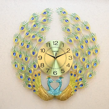 Šiaurės Modernių Namų Kambarį Sieninis Laikrodis Kūrybos 3Ddiy Povas Išjungimo Laikrodis Reloj De Sumalti Mados Dekoratyvinis Kvarcinis Laikrodis Šilumos
