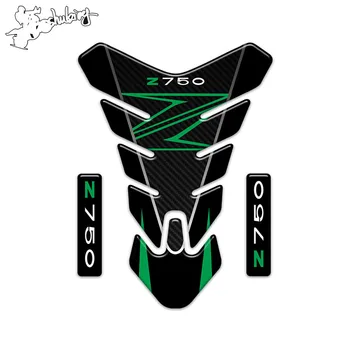 šilumos parduoti Z logotipas 3D Motociklo Bakas Padėklas Apsauginis Lipdukas Lipdukas, Skirtas Kawasaki z750 Z800 z900 Z1000 motociklo apdaila