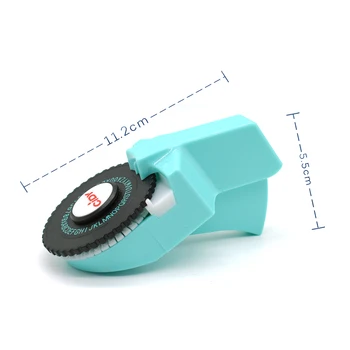 Šviesiai Mėlyna 3D Įspaudas Ženklo kūrėjas, MOTEX E101 Versijos C 101 Mini 