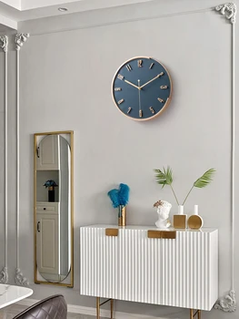 Šviesos prabanga kambarį sieninis laikrodis mados namų meno apdailos laikrodis Šiaurės modernus restoranas laikrodis kūrybos sienos žiūrėti