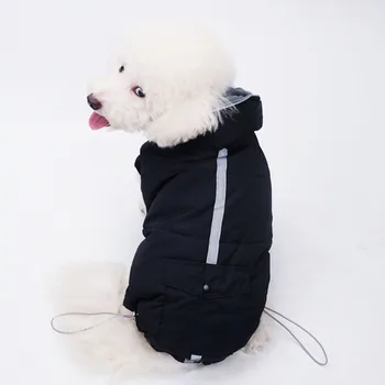Šviesą atspindinčios Šunų apranga Žiemą Šiltas Pet Palaidinukė Minkštas Megztinis Mažų Šunų Buldogas Čihuahua Yorkie Šuns Kailis
