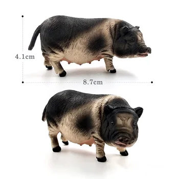Ūkio Modeliavimo Gyvūnų modelio, Šernų, Kiaulių Veiksmų žaislas duomenys plastiko Amatų Apdailos švietimo Geriausia Kalėdų Dovana Vaikams