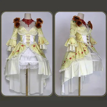 Žaidimas Tapatybės Prieš Kruvinąją Karalienė Marija Cosplay Kostiumų Delux Gothic Lolita Moterų Mielas Suknelė Halloween Carnival Uniformas Užsakymą