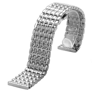 Žiūrėti Dirželis 18mm Akių prekės ženklo laikrodžiai, Sidabro GD015218