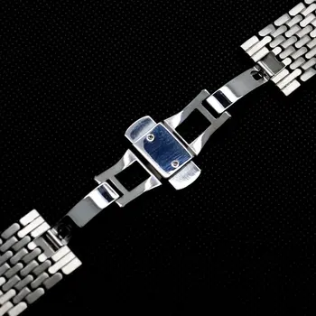Žiūrėti Dirželis 18mm Akių prekės ženklo laikrodžiai, Sidabro GD015218